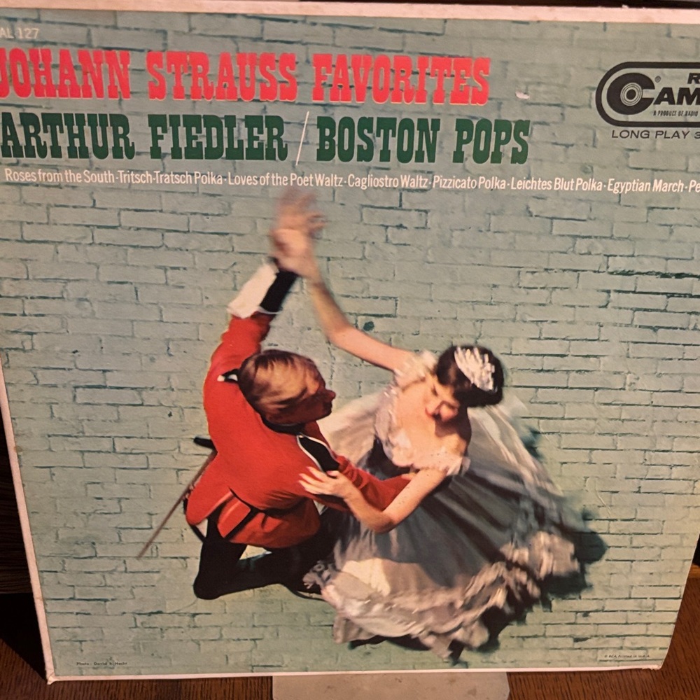 Johann Strauss Favorites Vinyl Record
